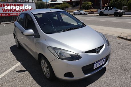 Silver 2008 Mazda 2 Hatchback Neo