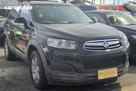 Black 2014 Holden Captiva Wagon 7 Ltz (4X4)