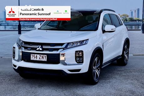 White 2019 Mitsubishi ASX Wagon Exceed (2Wd)