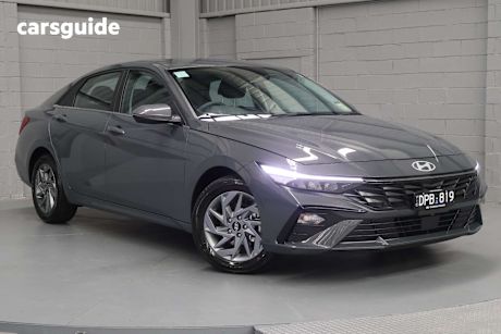 Grey 2025 Hyundai I30 Sedan Hev 1.6P Dct