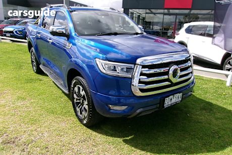 Blue 2023 GWM UTE Dual Cab Utility Cannon-X (4X4)