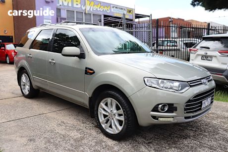 Silver 2011 Ford Territory Wagon Ts (Rwd)