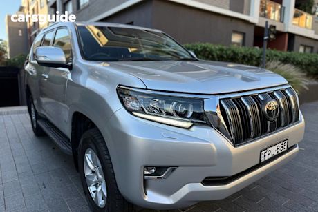 Silver 2019 Toyota Landcruiser Prado Wagon Gxl (4X4)