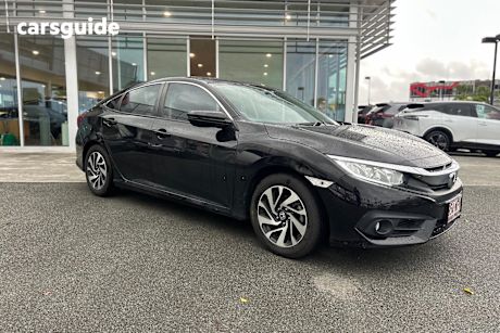 Red 2016 Honda Civic Sedan Vti-S