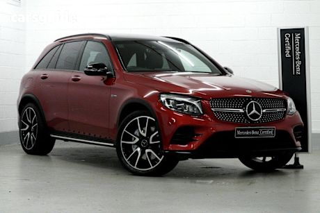 Red 2018 Mercedes-Benz GLC43 Wagon 4Matic