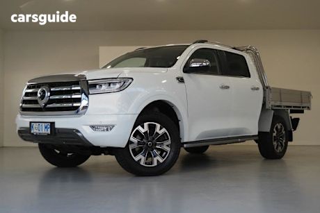 White 2022 GWM UTE Dual Cab Utility Cannon-X (4X4)