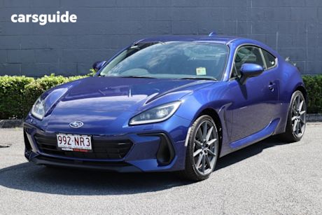 Blue 2024 Subaru BRZ Coupe S