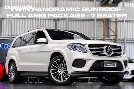 White 2019 Mercedes-Benz GLS350 Wagon D 4Matic