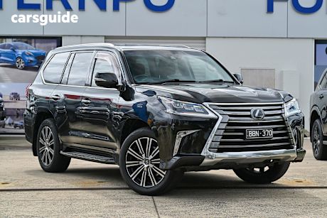 Black 2017 Lexus LX570 Wagon