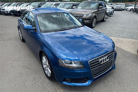 Blue 2012 Audi A4 Sedan 2.0 Tdi E