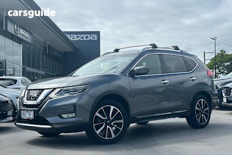 Silver 2018 Nissan X-Trail Wagon Ti (4Wd)