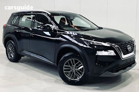 Black 2024 Nissan X-Trail Wagon St (4Wd) 7 Seat