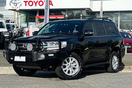 Black 2019 Toyota Landcruiser Wagon Lc200 Vx (4X4)