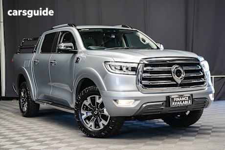 Silver 2022 GWM UTE Dual Cab Utility Cannon-X (4X4)