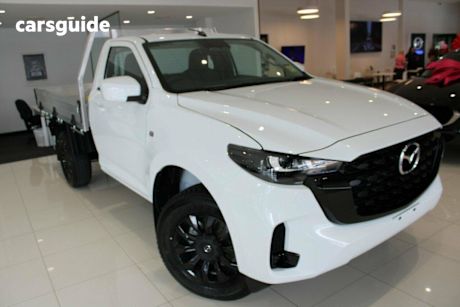 White 2025 Mazda BT-50 Freestyle Cab Chassis Xt (4X2)