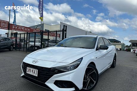 White 2022 Hyundai I30 Sedan N Line