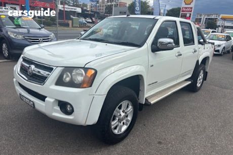 White 2010 Holden Colorado Crew Cab Pickup Lt-R (4X2)