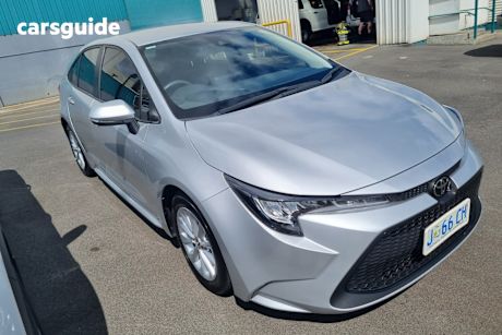 Silver 2019 Toyota Corolla Sedan Ascent Sport