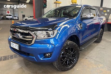 Blue 2020 Ford Ranger Double Cab Pick Up Xlt 2.0 (4X4)