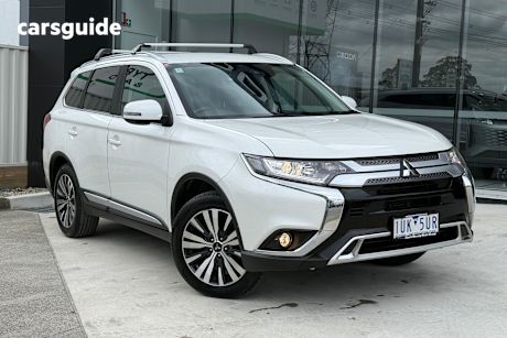 White 2021 Mitsubishi Outlander Wagon Ls 7 Seat (2Wd)