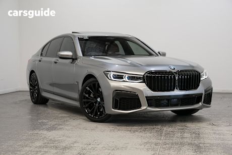 Grey 2021 BMW 730D Sedan