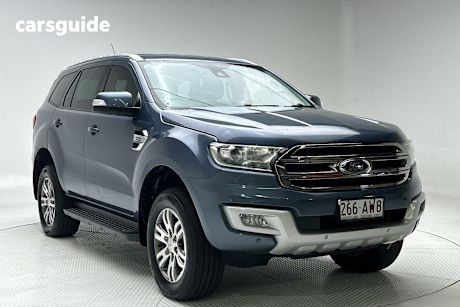 Blue 2016 Ford Everest Wagon Trend