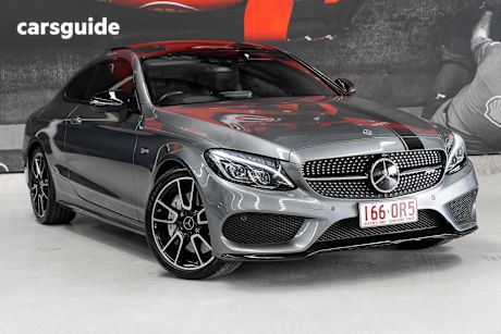 Grey 2017 Mercedes-Benz C43 Coupe