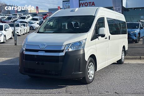 White 2019 Toyota HiAce Bus Commuter (12 Seats)