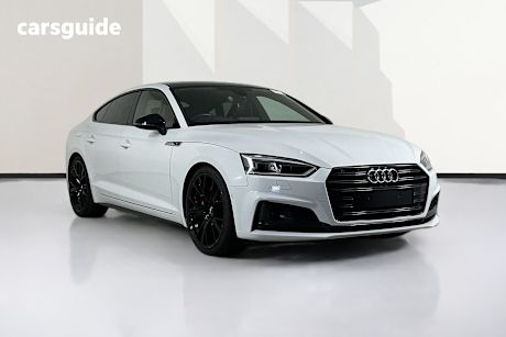 White 2019 Audi S5 Hatchback Sportback 3.0 Tfsi Quattro