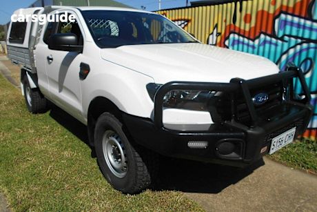 White 2020 Ford Ranger Super Cab Chassis Xl 3.2 (4X4)