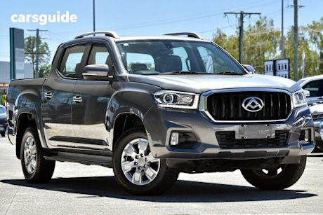 Grey 2020 LDV T60 Double Cab Utility Pro (4X4)