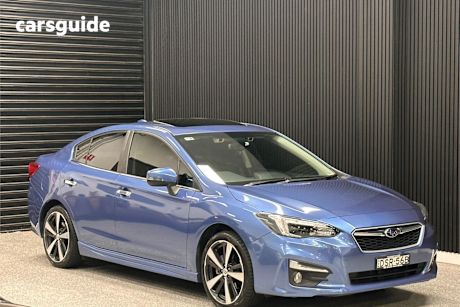 Blue 2017 Subaru Impreza Sedan 2.0I-S (Awd)