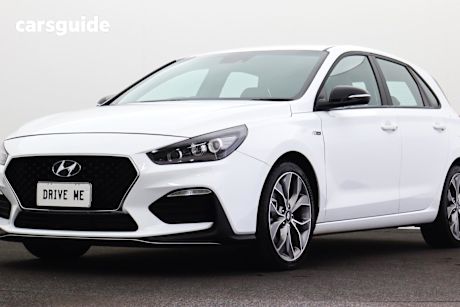 White 2020 Hyundai I30 Hatchback N Line