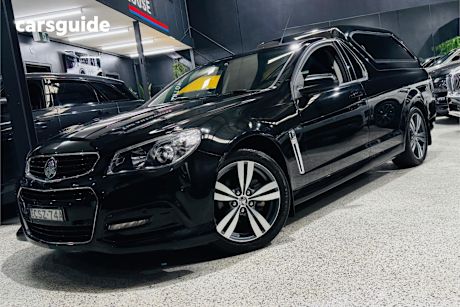 Black 2013 Holden UTE Utility Sv6