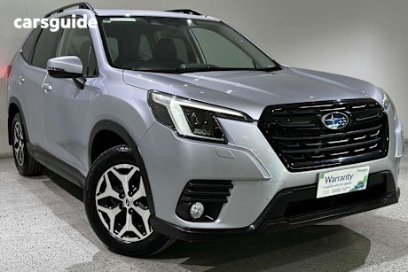 Silver 2023 Subaru Forester SUV