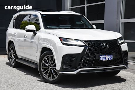 White 2022 Lexus LX600 Wagon F Sport