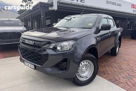 Grey 2024 Isuzu D-MAX Crew Cab Utility Sx (4X2) High-Ride