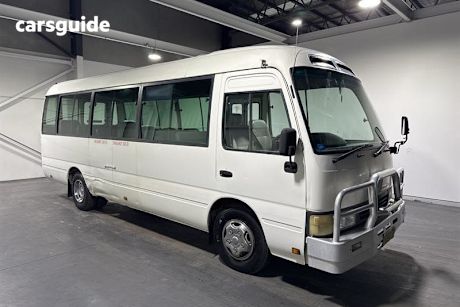 White 2005 Toyota Coaster OtherCar