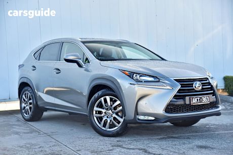 Grey 2016 Lexus NX SUV NX200T LUXURY