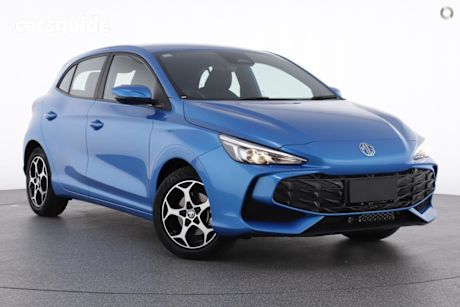 Blue 2025 MG MG3 Hatchback Excite