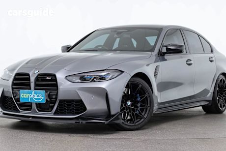 Grey 2022 BMW M3 Saloon Competition
