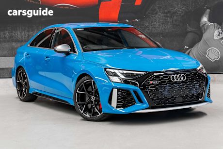 Blue 2022 Audi RS3 Sedan 2.5 Tfsi S Tronic