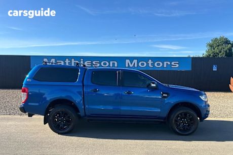 Blue 2019 Ford Ranger Double Cab Pick Up Xlt 3.2 (4X4)