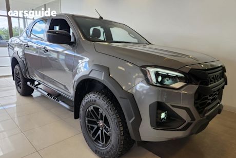 Grey 2025 Isuzu D-MAX Crew Cab Utility Blade (4X4)