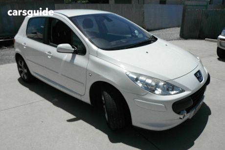 White 2006 Peugeot 307 Hatchback Xse 2.0