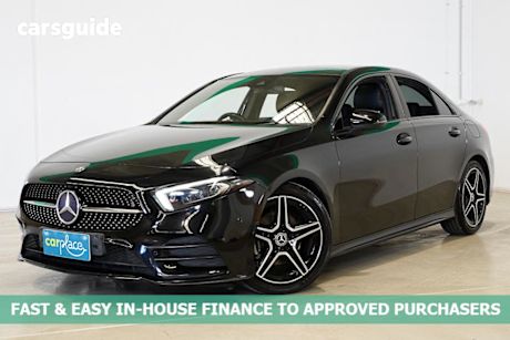 Black 2019 Mercedes-Benz A180 Sedan