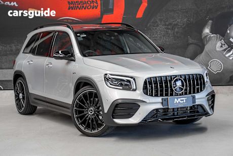 Silver 2022 Mercedes-Benz GLB35 Wagon 4Matic