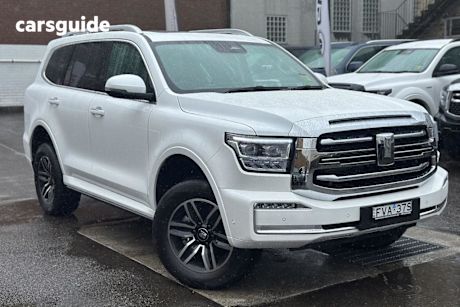 White 2025 GWM Tank 500 Wagon Ultra Hybrid