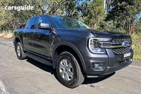 Grey 2024 Ford Ranger Double Cab Pick Up Xlt 2.0 Hi-Rider (4X2)