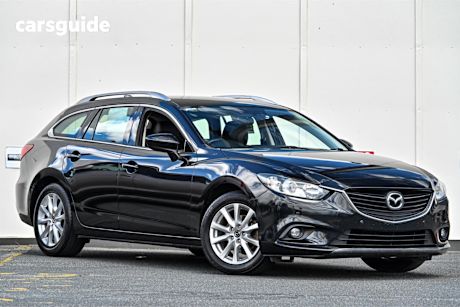 Black 2012 Mazda 6 Wagon Touring